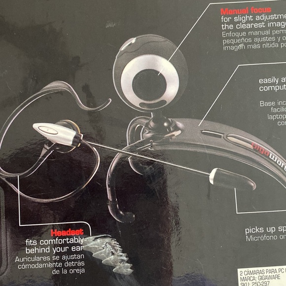 GIGA WARE 2/pack cameras with headsets - Picture 10 of 12